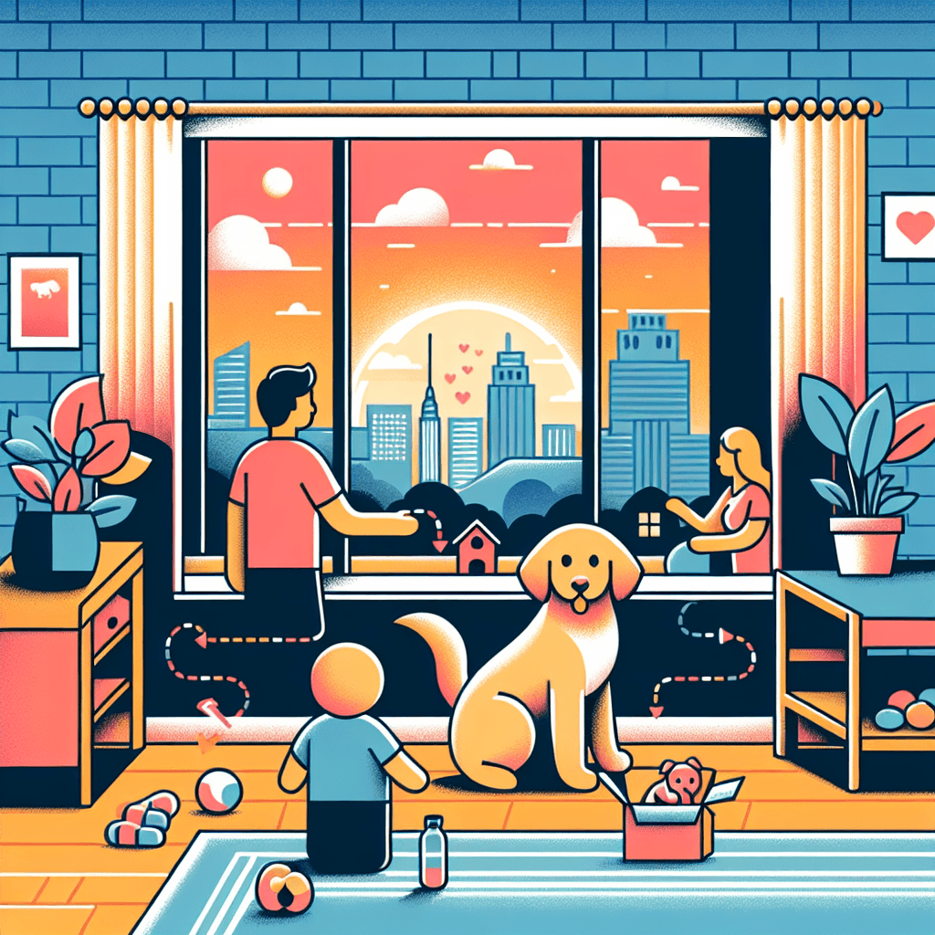 강아지 이사 적응하는법