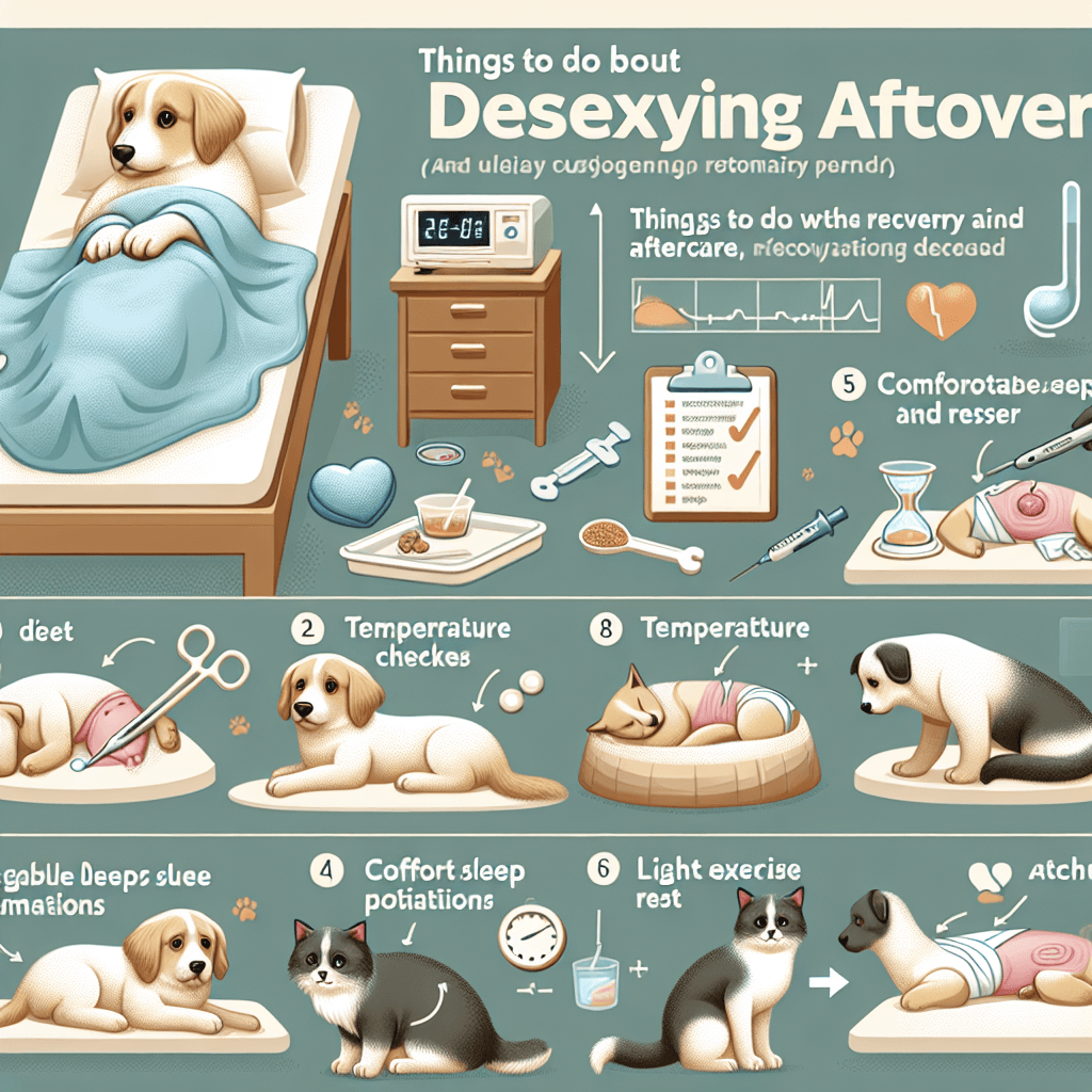 Desexing Recovery & Aftercare for Dogs & Cats